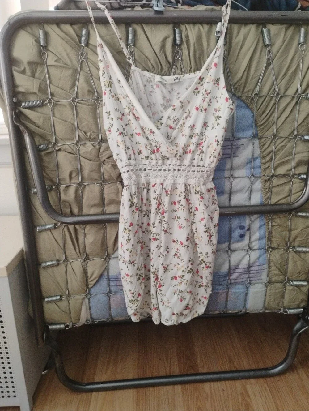 Vine And Valley Floral Romper. - Picture 1 of 9